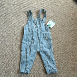 NWT Carters little planet organic 9m Boys blue overall